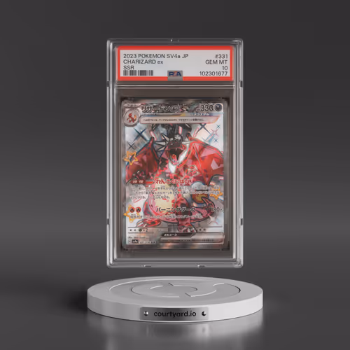 2023 Pokémon Sv4a-Shiny Treasure EX #331 Charizard EX - Holo Ssr (PSA 10 GEM MINT)