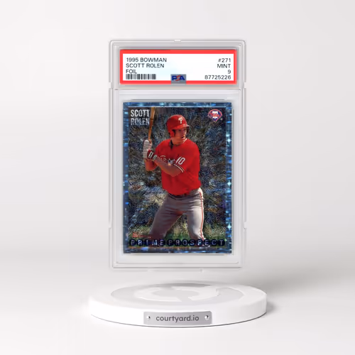 1995 Bowman #271 Scott Rolen - Foil (PSA 9 MINT)