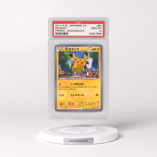 2014 Pokémon XY Promo #64 Pikachu - McDonald's (PSA 10 GEM MINT)