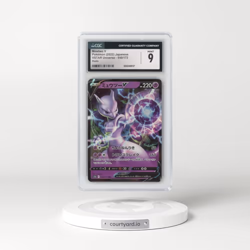 2022 VSTAR Universe #050/172 Mewtwo V - Holo (CGC 9 MINT)