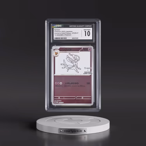 2022 Scarlet & Violet Promos #070/SV-P Sylveon - Reverse Holo YU NAGABA x Pokémon () (CGC 10 GEM MIN