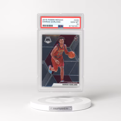 2019 Panini Mosaic #249 Darius Garland (PSA 10 GEM MINT)
