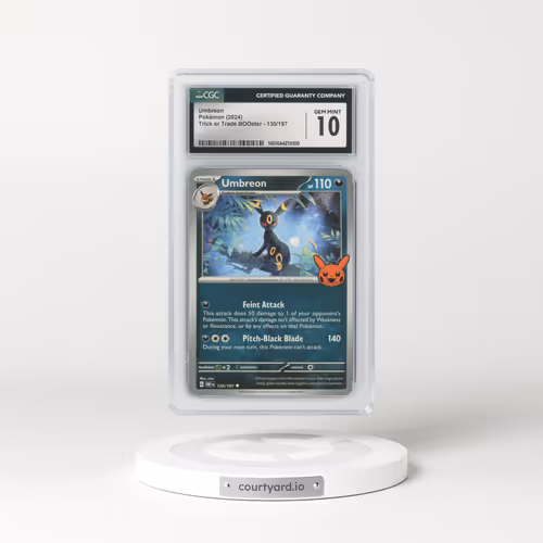 2024 Trick or Trade BOOster (2024) #130/197 Umbreon (CGC 10 GEM MINT)