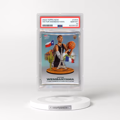2023 Topps Now #VW4 Victor Wembanyama (PSA 10 GEM MINT)