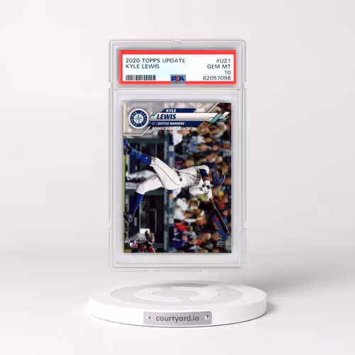 2020 Topps Update #U21 Kyle Lewis (PSA 10 GEM MINT)