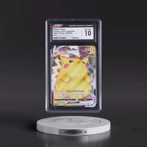 2021 VMAX Climax #046/184 Pikachu VMAX - Holo (CGC 10 GEM MINT)