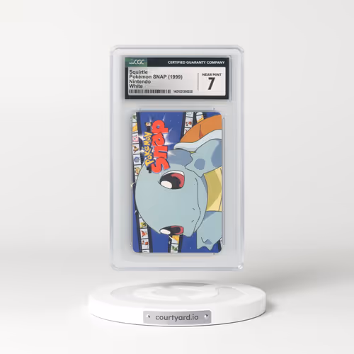 1999 Pokémon SNAP - English Squirtle - White (CGC 7 NM)