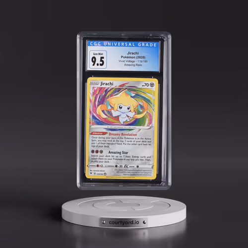 2020 Vivid Voltage #119/185 Jirachi - Amazing Rare Holo (CGC 10 GEM MINT)