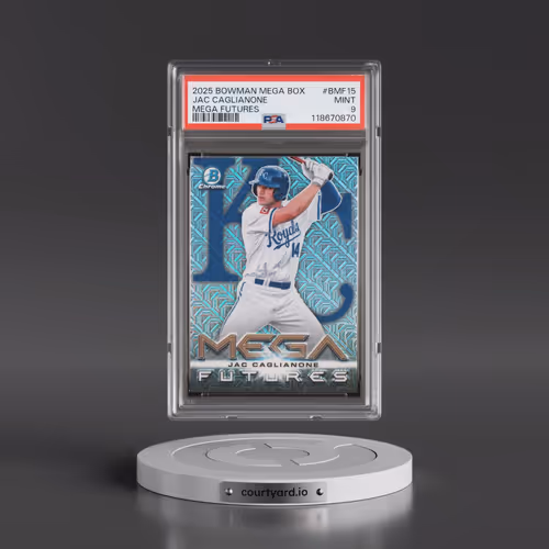 2025 Bowman Mega Box Mega Futures #BMF15 Jac Caglianone (PSA 9 MINT)