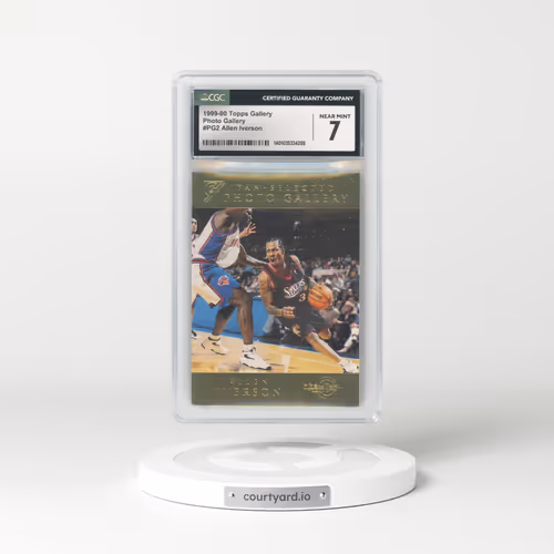 1999 Topps Gallery #PG2 Allen Iverson (CGC 7 NM)