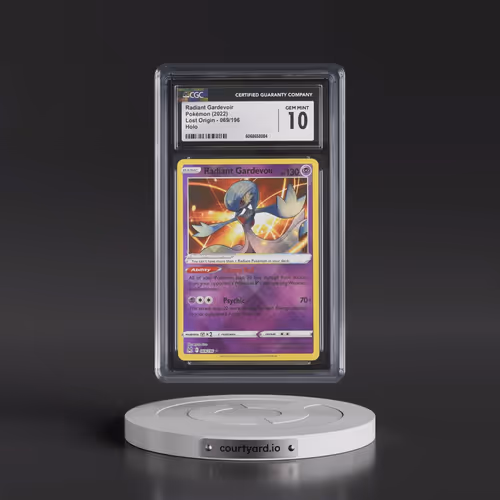 2022 Lost Origin #069/196 Radiant Gardevoir - Holo (CGC 10 GEM MINT)