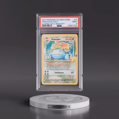 2021 Pokémon Celebrations Classic Collection #15 Venusaur - Holo (PSA 9 MINT)