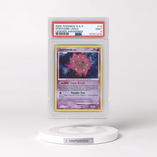 2008 Pokémon Diamond & Pearl Legends Awakened #16 Spiritomb - Holo (PSA 9 MINT)
