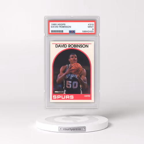 1989 Hoops #310 David Robinson (PSA 9 MINT)