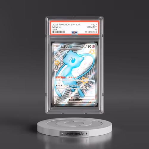 2023 Pokémon Sv4a-Shiny Treasure EX #327 Mew EX - Holo Ssr (PSA 10 GEM MINT)