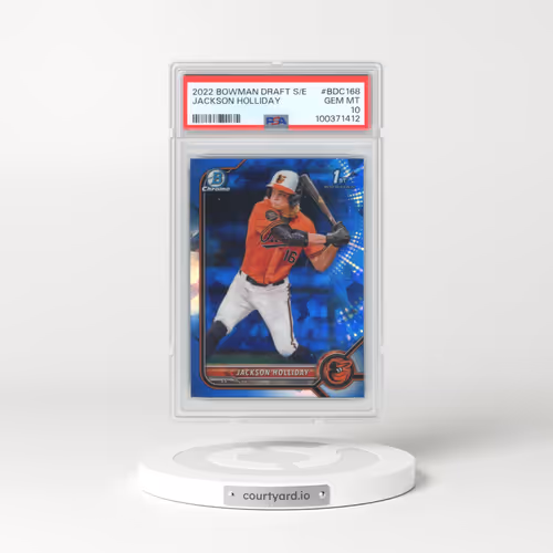 2022 Bowman Draft Chrome Sapphire Edition #BDC168 Jackson Holliday (PSA 10 GEM MINT)