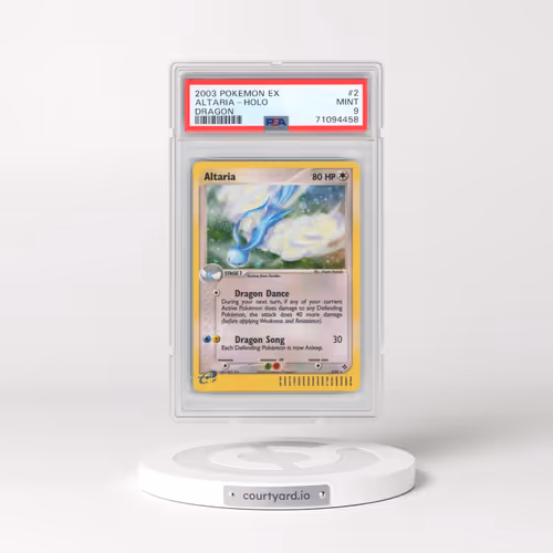 2003 Pokémon EX Dragon #2 Altaria - Holo (PSA 9 MINT)