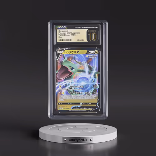 2021 VMAX Climax #119/184 Rayquaza V - Holo (CGC 10 PRISTINE)