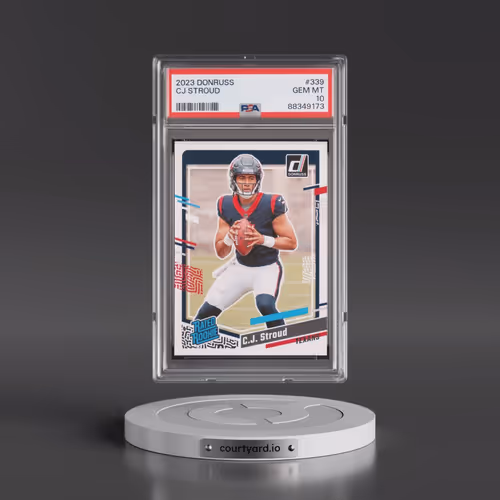 2023 Panini Donruss #339 CJ Stroud (PSA 10 GEM MINT)