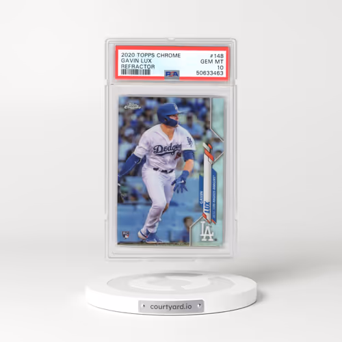 2020 Topps Chrome #148 Gavin Lux - Refractor (PSA 10 GEM MINT)