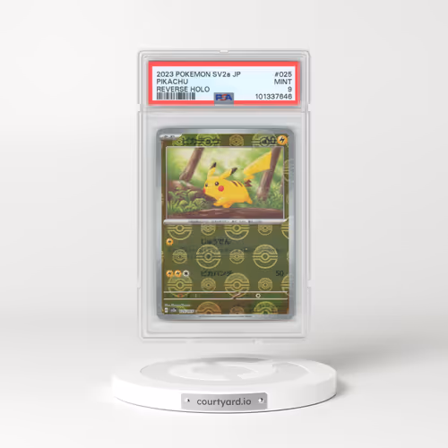 2023 Pokémon Sv2a-Pokemon 151 #025 Pikachu - Reverse Holo (PSA 9 MINT)