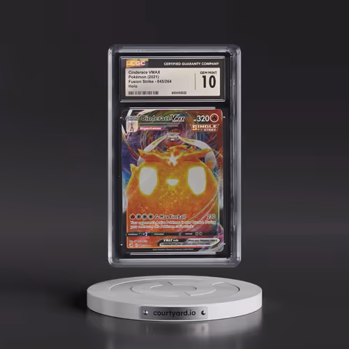 2019 Fusion Strike #045/264 Cinderace VMAX - Holo (CGC 10 GEM MINT)