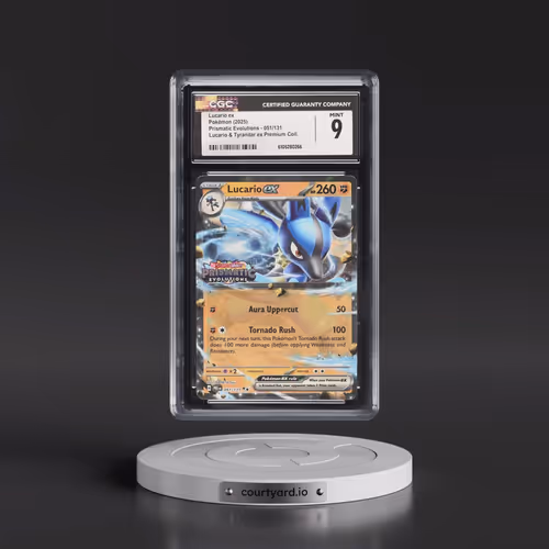 2024 Prismatic Evolutions - PRE EN #051/131 Lucario ex - Lucario & Tyranitar ex Premium Collecti