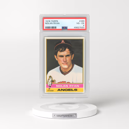 1976 Topps #330 Nolan Ryan (PSA 4 VG-EX)