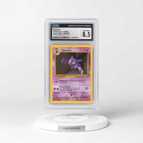 1999 Base Set #29/102 Haunter (CGC 8.5 NM-MT+)
