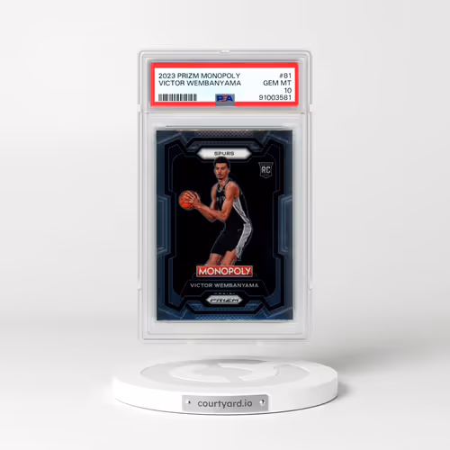 2023 Panini Prizm Monopoly #81 Victor Wembanyama (PSA 10 GEM MINT)