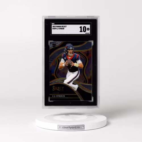 2023 Panini Select #289 Cj Stroud (SGC 10 GEM MINT)