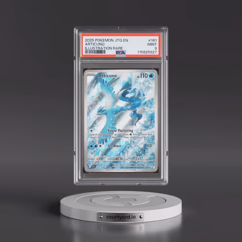 2025 Pokémon Jtg EN-Journey Together #161 Articuno - Illustration Rare (PSA 9 MINT)