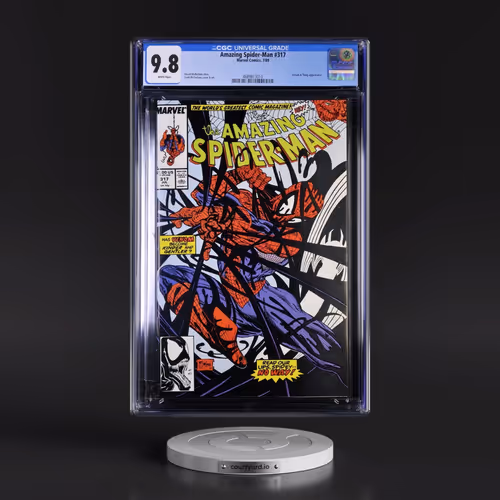 Amazing Spider-Man #317 CGC 9.8 White Pages (Marvel Comics, 7/89) - Universal