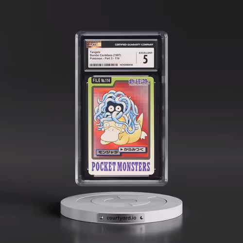 1997 (Pocket Monsters on Bottom) Part 3 #114 Tangela (CGC 5 EX)