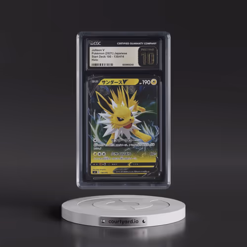 2021 Start Deck 100 #130/414 Jolteon V - Holo (CGC 10 PRISTINE)