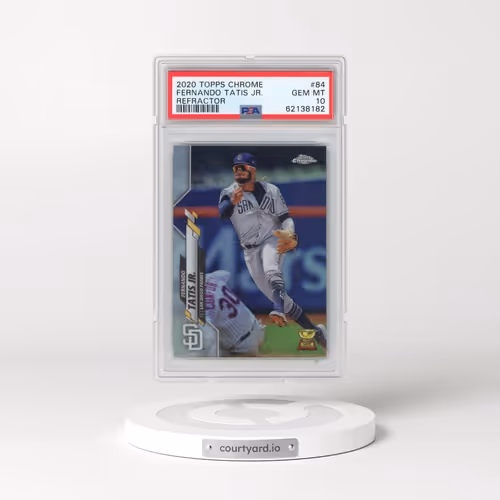 2020 Topps Chrome #84 Fernando Tatis Jr. - Refractor (PSA 10 GEM MINT)