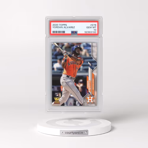 2020 Topps #276 Yordan Alvarez (PSA 10 GEM MINT)