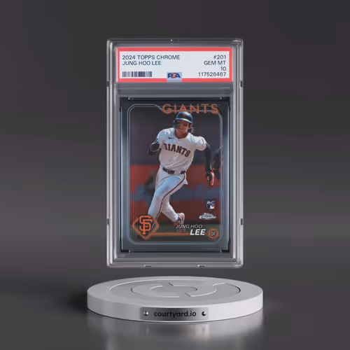 2024 Topps Chrome #201 Jung Hoo Lee (PSA 10 GEM MINT)
