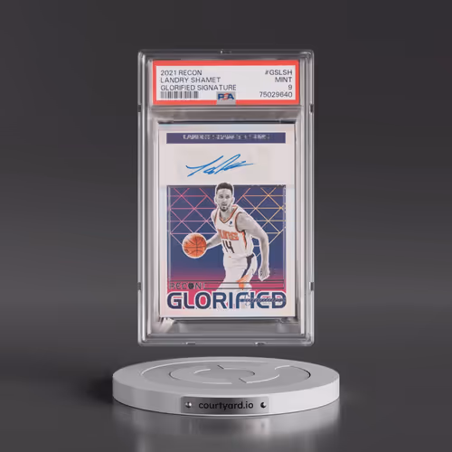 2021 Panini Recon Glorified Signatures #GSLSH Landry Shamet (PSA 9 MINT)