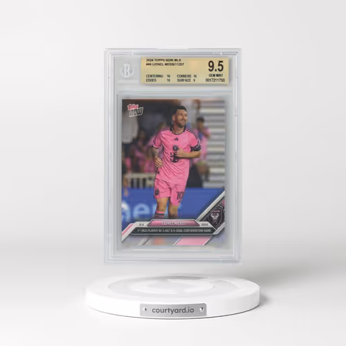 2024 Topps Now MLS #46 Lionel Messi (BGS 9.5 GEM MINT)