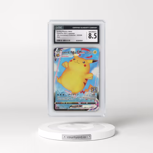 2021 25th Anniversary Collection #022/028 Surfing Pikachu VMAX - Holo (CGC 8.5 NM-MT+)