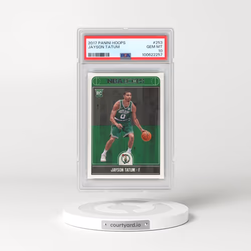 2017 Panini Hoops #253 Jayson Tatum (PSA 10 GEM MINT)