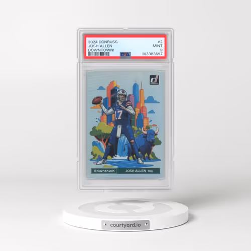 2024 Panini Donruss Downtown! #2 Josh Allen (PSA 9 MINT)