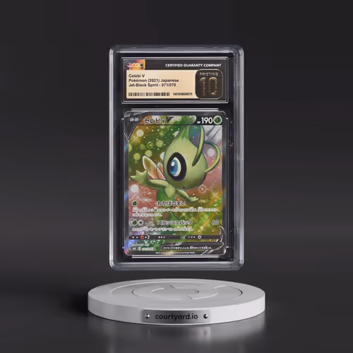 2021 Jet-Black Spirit #071/070 Celebi V - Super Rare Holo (CGC 10 PRISTINE)