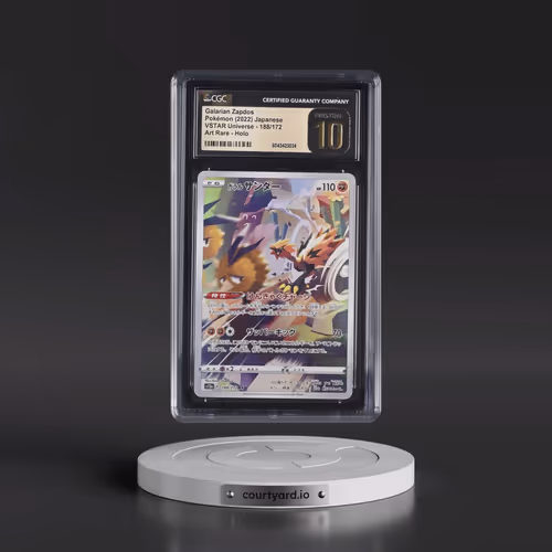2022 VSTAR Universe #188/172 Galarian Zapdos - Art Rare Holo (CGC 10 PRISTINE)