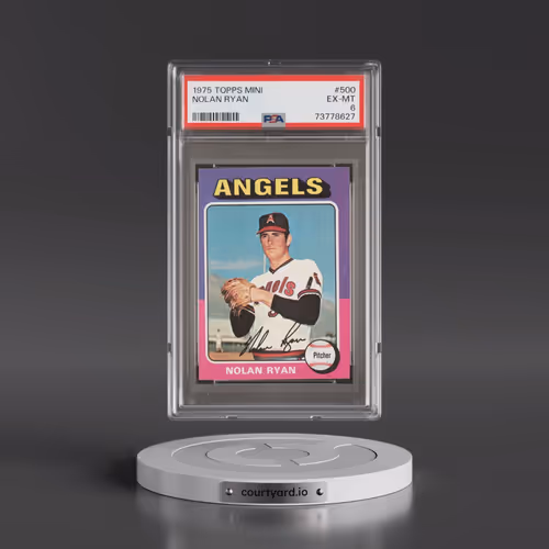 1975 Topps Mini #500 Nolan Ryan (PSA 6 EX-MT)