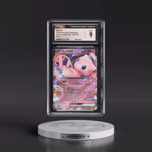 2023 Pokémon Sv4a-Shiny Treasure EX #076 Mew EX - Holo (CGC 9 MINT)