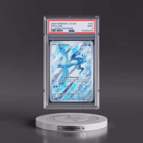 2025 Pokémon Jtg EN-Journey Together #161 Articuno - Illustration Rare (PSA 9 MINT)
