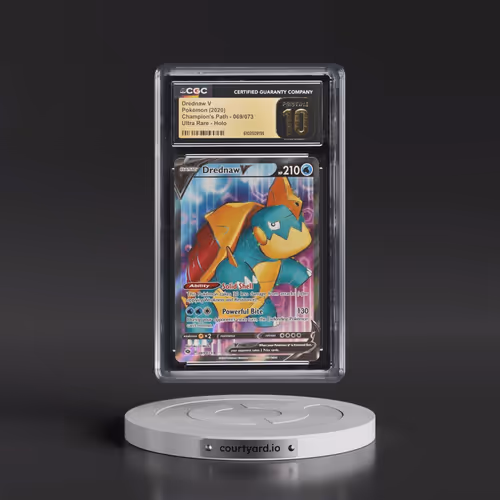 2020 Champion's Path #069/073 Drednaw V - Ultra Rare Holo (CGC 10 PRISTINE)