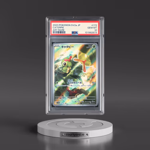 2023 Pokémon Sv2a-Pokemon 151 #172 Caterpie - Art Rare (PSA 10 GEM MINT)